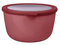 Mepal - Multi Bowl Cirqula Round - Vorratsdose mit Deckel - Geeignet als Luftdichte Aufbewahrungsbox für den Kühlschrank, Mikrowellengeschirr & als Frischhaltedosen - 2000 ml - Vivid mauve