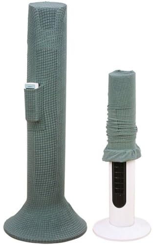 Stehende Lüfterstaubbedeckung Anti -Staub Elastischer Boden Stehende Vollbedeckung Turmventilator Abdeckung Aufbewahrung Für Die Meisten Tower -lüfter