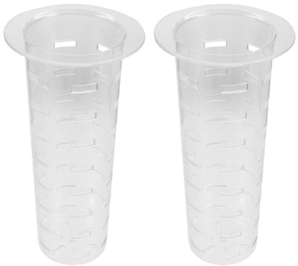 Infusor de Frutas Acrílico 2 Piezas para Dispensador de Bebidas | Inserto Transparente, Filtra Pulpa y Semillas, Conserva Sabor y Temperatura, para Té Helado y Agua