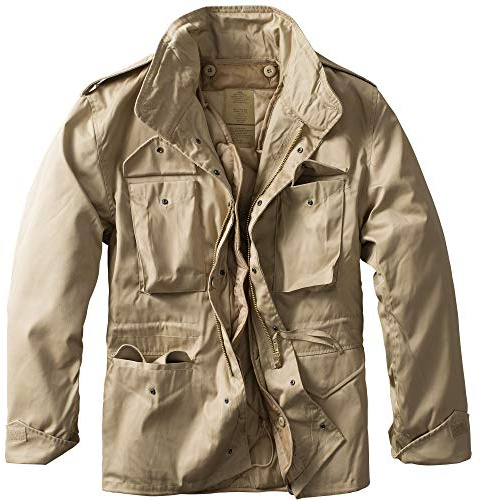 urbandreamz M65 Field Jacket Veste de Combat Armée US Army Veste d'hiver Parka Camouflage - Kaki, M