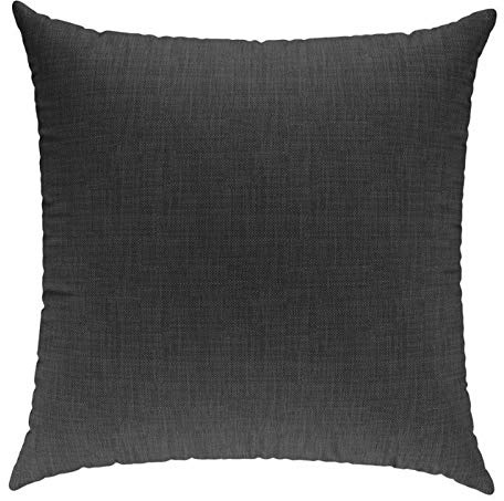 sunnypillow Palettenkissen mit abnehmbarem Bezug Kaltschaum Palettenauflage Palettenpolster Palettensofa Sitzkissen Rückenlehne Indoor Outdoor Kissen 40x40cm Anthrazit