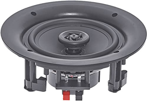1 Pair E-Audio 8 Inch 180W 2-Way Round Ceiling Speakers B402C