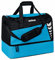 Erima Unisex Six Wings Sporttasche mit Bodenfach (7232316), Curacao/schwarz, S