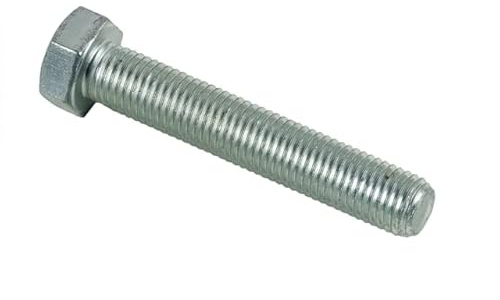 LENNIE, Vis hexagonale Acier 8.8, Zingué blanc, Ø10x40, Conditionnement par boite, capable de supporter des charges élevées sans se déformer ou se rompre facilement, Boite de 100