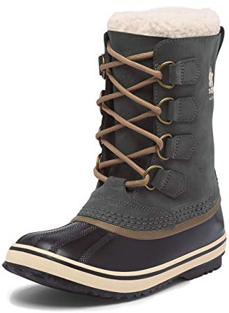Sorel Bottes d'Hiver pour Femmes, 1964 Pac 2, Gris (Coal), Taille : 42