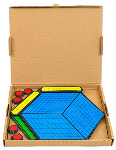 Betzold - Farbiger Zehnerbasis-Satz - Dezimalsystem Zehnersystem magnetisch