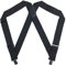 Carhartt Herren Strapse, Rugged Flex Hosenträger, Elastischer Seitenclip (schwarz), Einheitsgröße