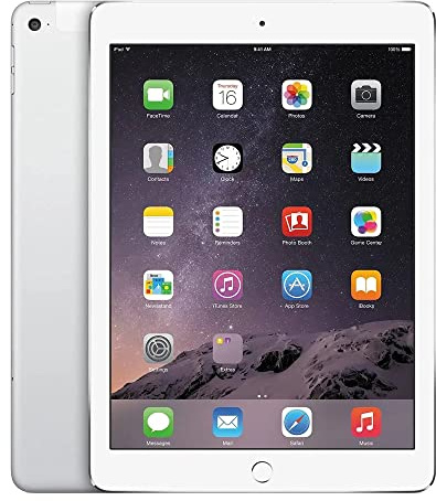 Apple iPad Air 2 32GB 4G - Argento - Sbloccato (Ricondizionato)
