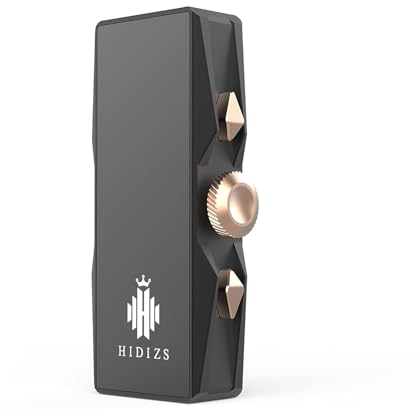 S8 Pro Robin Amplificateur de Casque Portable HiFi équilibré Dongle DAC pour iPod Android PC avec Windows/Mac OS/iOS/iPad OS/Harmony OS System, Noir