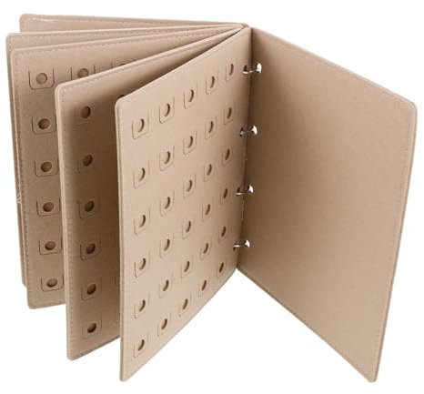 JEWEDECO Organizzatore Per Charms Scarpe Album Portatile Per Fibbie e Decorazioni Custodia e Pagine