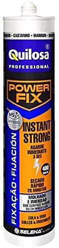 QUILOSA Adhesivo ms powerfix Strong 430 g. Gris