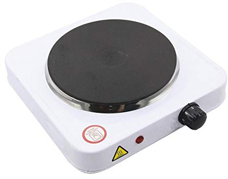 TEMPO DI SALDI Fornello Elettrico 1000W Regolabile Piastra In Ghisa Viaggio Campeggio 152 mm