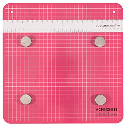 Vaessen Creative Magnetische Arbeitsfläche 30,5x30,5cm, Rose