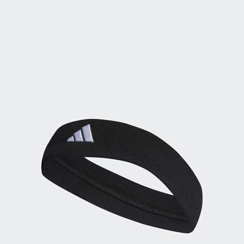 adidas Mixte Tennis Headband Hairband, Black/White, M
