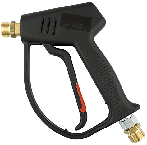 Profi Hochdruckpistole | für Kärcher HD HDS Kränzle Hochdruckreiniger | bis 280 bar | arretierbar | M22x1,5 AG | Spritzpistole Ersatzpistole