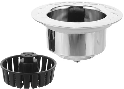 Mipcase Filtratore per Lavello Setaccio per Scarico Drenante per Pulizia Facile Installazione e Manutenzione Protegge Scarico da Rifiuti e Detriti