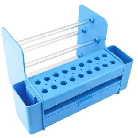 Caja organizadora multifuncional con compartimentos multicapa, base antideslizante para técnicos profesionales, caja de almacenamiento portátil de herramientas móvil