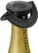 AdHoc FV31 dichter Sekt- und Champagnerverschluss GUSTO, Kunststoff/Silikon, schwarz