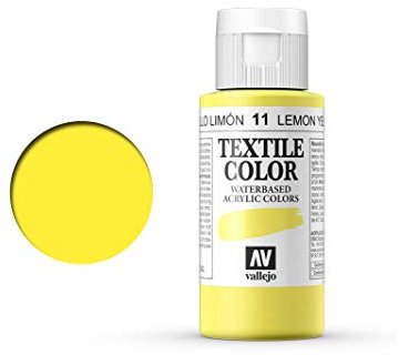 Textilfarbe Vallejo Textile Color 40011 Lemon Yellow (60ml)