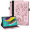 LSPCASA Hülle für Samsung Galaxy Tab S5e 10.5 Zoll（ SM-T725/T720 ） Standfunktion Schutzhülle PU Leder Samsung Galaxy Tab S5E Tablet Case Cover mit Gummiband -Rosa