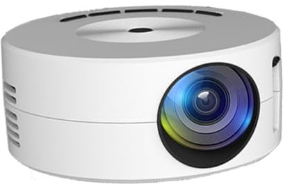 Swiixxer YT200 Mini LED-projektor Dométisk mediaspelare Audio Portable Projektorer USB-Video Projektion med Samma Spegel Display