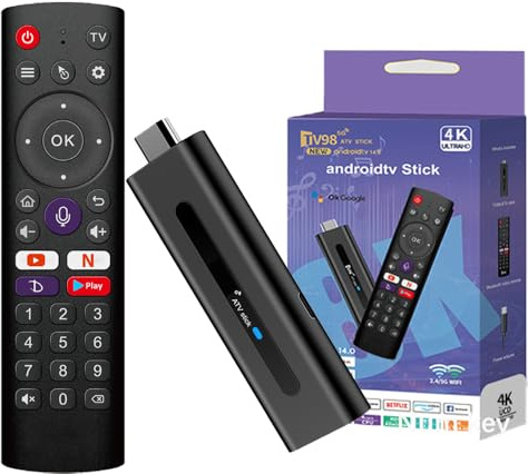 4K TV Stick 2GB RAM 16GB Quad-Core 64bit Dual 2.4G/5G WiFi HDR10+ Ultra USB HD Smart TV STICK Box Streaming Media
