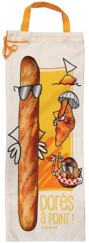 Promobo Sac à Pain avec Motif Plage Amusante