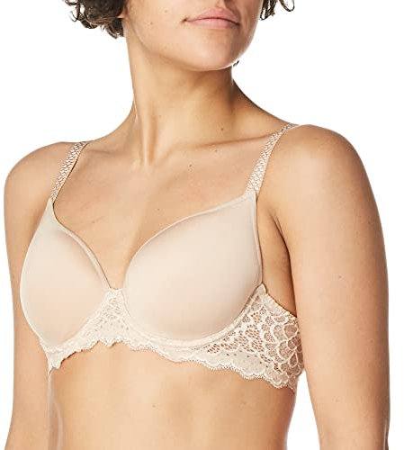 Simone Perele Kvinnors Caresse 3D dopp-BH, Peau Rose, 32C