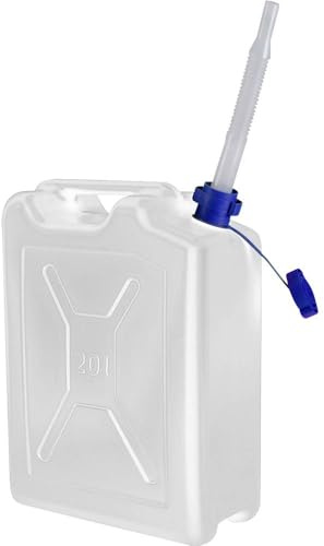 Pressol Armee-Kanister für AdBlue + Wasser (Inhalt 20 l, Kanister aus HDPE, robust + unempfindlich, ø Auslauf 20 mm) 21 127 870