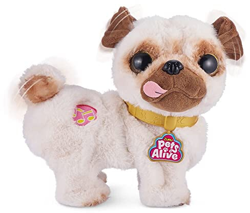 Poppy el PUG interactivo que mueve el pompi de PETS ALIVE