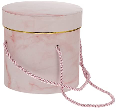 Ciieeo Geschenkboxen Mit Deckel Runde Blumenbox Für Arrangements Luxuriöse Geschenkboxen Für Hochzeit Valentinstag Muttertag