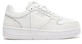 GUESS Herren Ancona I Sneaker, Weiß, 44 EU