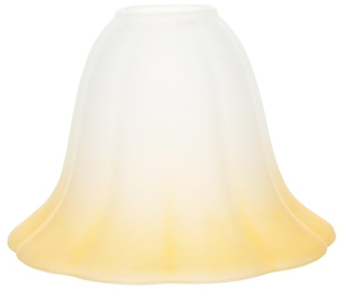 UKCOCO Sombra De Lámpara De Vidrio Para Lámpara De Mesa Y Pared 7.08X7.08X4.92 Pulgadas Cubierta De Reemplazo Con Diseño Simple Para Luz Suave En Salas Dormitorios Y Oficinas