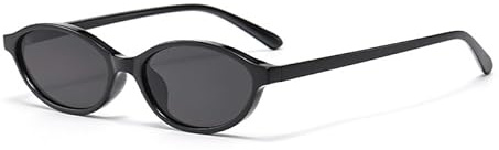 Ulknyss Gafas de Sol Ovaladas - Pequeñas Lentes de Sol Mujer Protección UV400 Gafas de Retro
