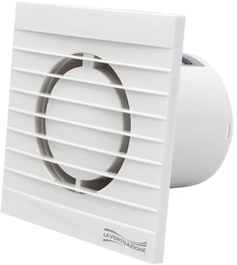 La Ventilazione AA8E Aspiratore Elicoidale da Parete per fori ø 80 mm