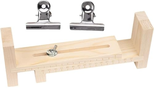 Zcccc Wooden Bracelet Maker with Bracelet Maker Knotters Tool Kit, Braiding and Weaving DIY Craft Tool Kit, Paracord
