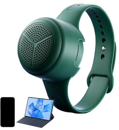 Altoparlante indossabile: dispositivo lettore musicale da polso, lettore audio, design ergonomico compatto, batteria ricaricabile a lunga durata | Soluzione efficiente di intrattenimento per
