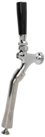 ZDAGELD Robinet de Bière Pression en Acier Inoxydable turbocompressé, Facile à Installer pour L'équipement de Brassage Maison, Convient aux Tours de Fût et aux