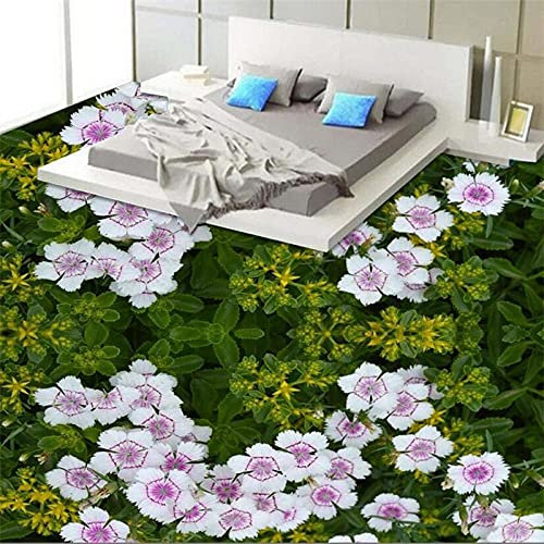 Custom Floor Painting 3D Living Room sea Spray surf Floor Decoration Painting 3D self-Adhesive Flooring Tiles to paint-300 * 210cm