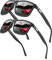 Perfectmiaoxuan Polarisierte Sonnenbrille Herren/Damen ; Vintage/Klassisch/Elegant Brillengestell; HD-Pilotobjektive; Golf/Fahren/Angeln/Reisebrille/Outdoor-Sportarten Mode Sonnenbrille