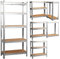 Nassboards Garage Shelving Units - Shelves and Shelving Unit for Garage Storage, Heavy-Duty Storage Unit and Storage Shelves- Metal, Boltless, 90 x 40 x 180cm, 875 kg Capacity, 175 kg Per Shelf