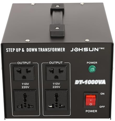 Trasformatore da 1000 W, 220 V a 110 V, convertitore di tensione, trasformatore step-up/-down per tutti i dispositivi elettronici