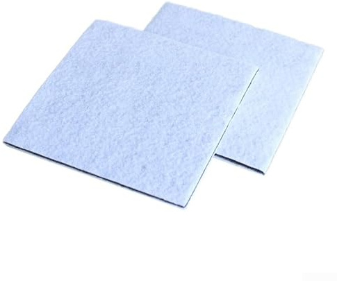 15 cm Chiffon à récurer et éponge en coton pour aspirateur, 5 filtres