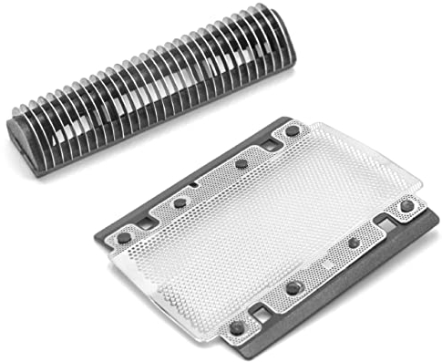vhbw Lot de Couteau+Grille rasoirs élect. compatible avec Braun 3105, 3305, 3310, 3315, 3600, 3610, 3612, 3614, 3615, 3710, 3731, 3732, 3733, 3734