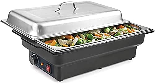 Lacor - Chafing Dish eléctrico, 900 W, 8'50 litros