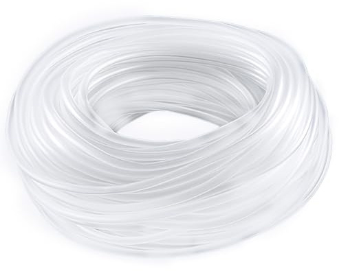 YMWALK Tuyau d'air pour aquarium, 10 m, standard, 4-6 mm, tuyau de pompe à air souple pour aquarium, terrarium, étang, jardin