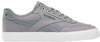 Reebok Court Advance Vulc Sneaker da Uomo, Grigio 3/Bianco, 42 EU