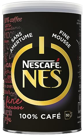 NESCAFE Nes - Café Soluble Instantané - Grains Robusta - Boîte De 100 g