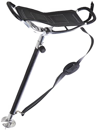EUROHUNT Unisex – Erwachsene Sitzstock Sitz, Schwarz, Standard