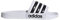 adidas Herren Damen Cloudfoam CF Adilette Slipper GZ5921 Weiß, Farbe:001 White/Weiß, Größe:38 EU